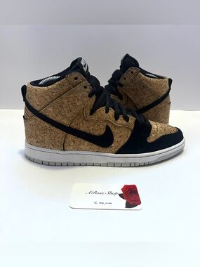 Nike SB Dunk High Premium ‘Cork’ (313171 026) Shoes Size: 9.5 M